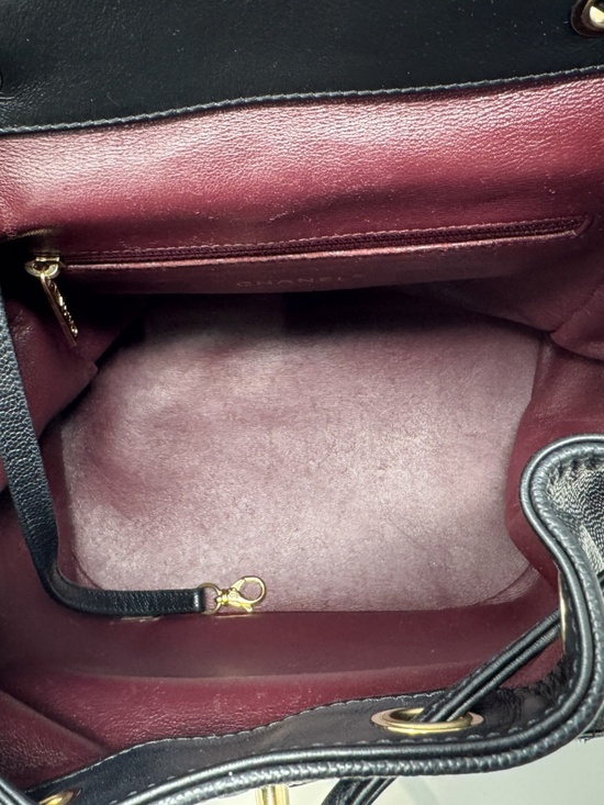 Chanel Black Caviar Business Affinity Backpack main image 6